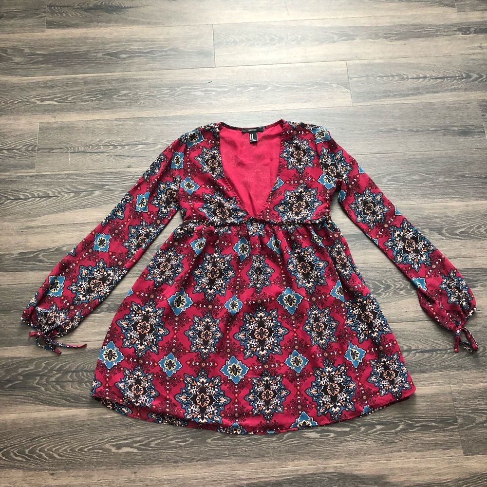 Forever 21 paisley dress